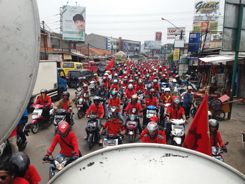 Catatan Aksi Buruh Banten Bersatu, 19 November 2018